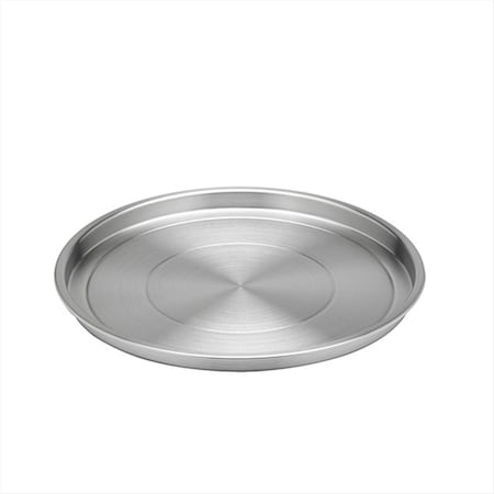 Sharptools Brushed 12 Inch Stainless Steel Round Tray SH88603